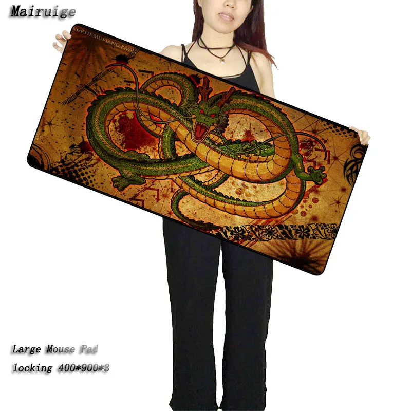 Dragon Ball Z Large Gaming Mouse Pad Gamer Locking Edge Keyboard Mouse Mat Gaming Mousepad for CS G