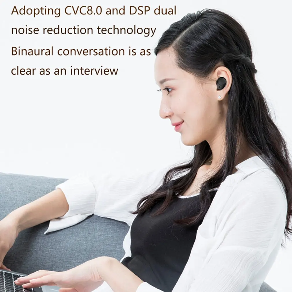 A13 Wireless headsets Mini version 5 1 HiFi Stereo Headphones for Sports and Games Long Transmission Distance