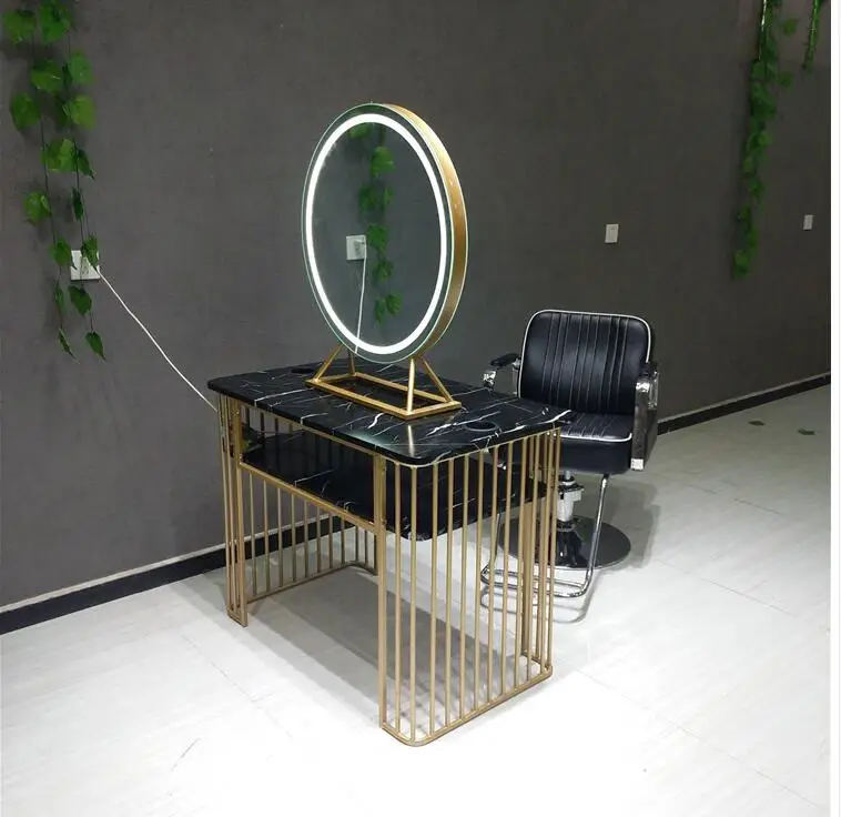 Парикмахерское искусственное простое высококлассное парикмахерское зеркало из