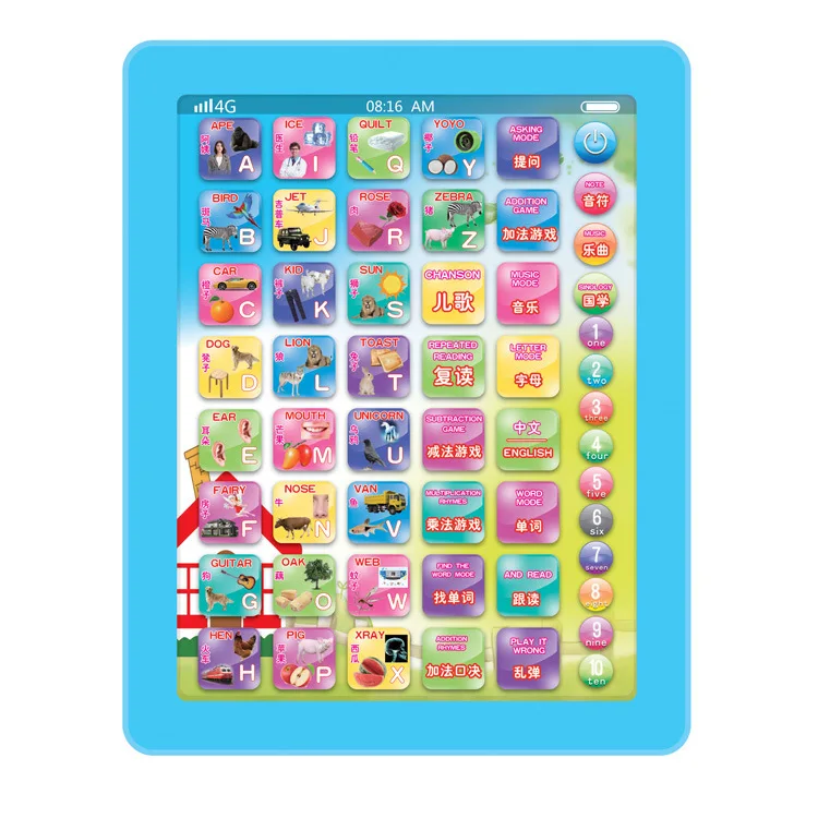

Hot Selling New Style Electric ENLIGHTEN Tablet Learning Machine Light Included Light Music A9zj222