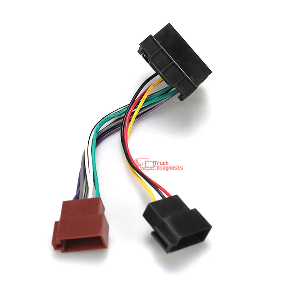 Стерео ISO жгут проводов для Citroen C2 C3 C4 C5 peugeot разъем адаптера авто радио Адаптер Ведущий ткацкий станок штекер провода кабель