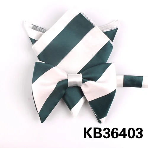 KB36403 Модные Для мужчин галстуки Классический галстук из жаккардовой ткани, галстук-бабочка для Для мужчин взрослых обтягивающие, в полоску Галстуки Шея галстук-бабочка костюм с бабочками шейные платки тонкий галстук-бабочка - Цвет: KB36403