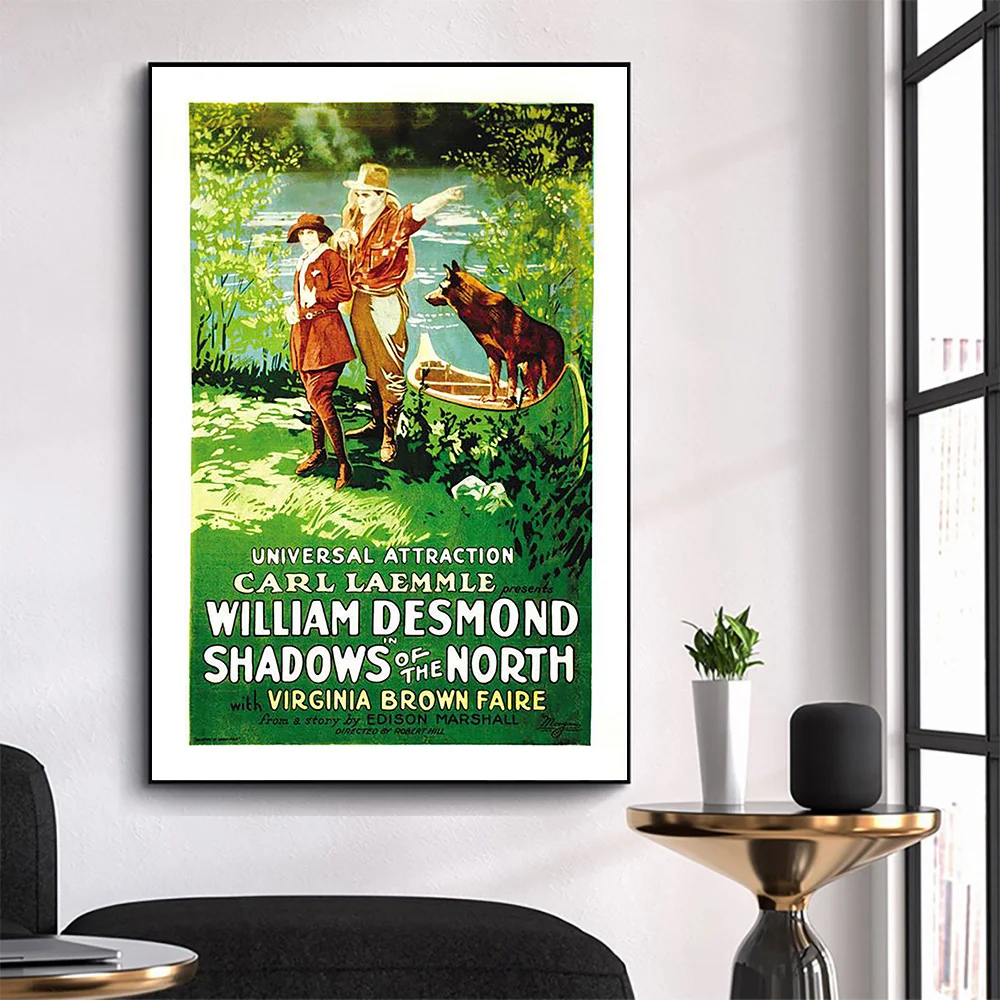

WM3290 Shadows of the North Classic Movie HD Silk Fabric Poster Art Decor Indoor Painting Gift