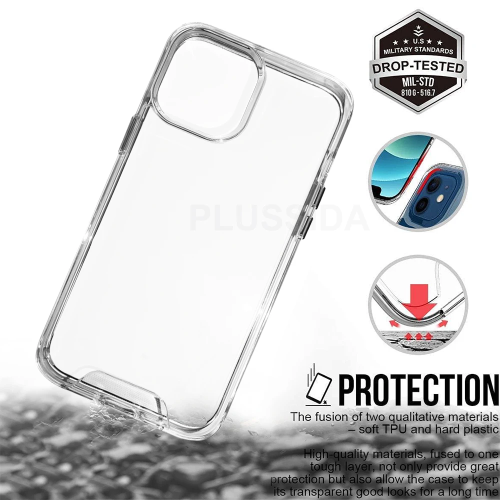 Clear Case For iPhone 16 Pro Max Case 15 13 12 11 14 Pro Max Case For Magsafe for iPhone15 17 15 Pro Max Plus Luxury Cover Cases 4