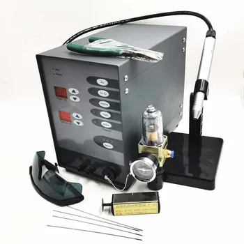 Online AC 110V/220V Stainless Steel Spot Welding Machine Laser Welding Automatic Numerical Control Pulse Argon Arc Welder Jewelry