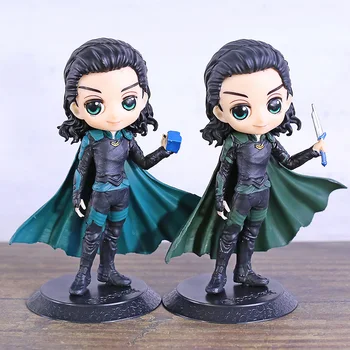 

Q Posket Marvel Avengers Loki PVC Figure Q Version Dolls Toys Brinquedo