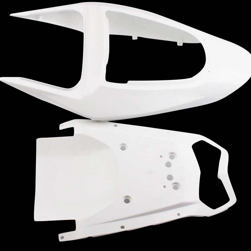 

For Kawasaki Ninja ZX6R 2003 2004 Motorcycle ABS Unpainted Rear Tail Fairing Bodywork Plastic