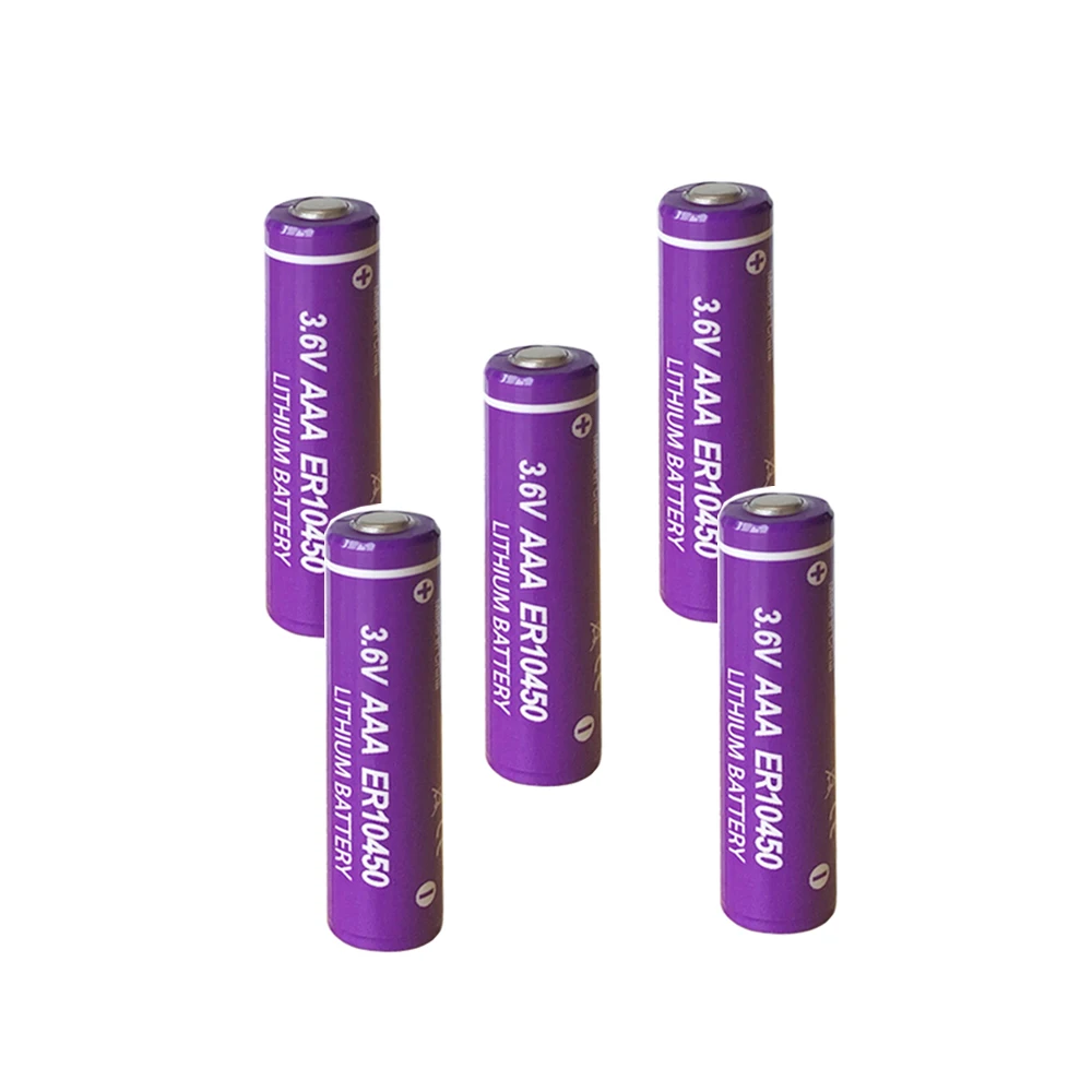 30 шт. PKCELL ER10450 700mah 3 6 V литиевая батарея AAA Li SCLO2 аккумуляторы основная батареи