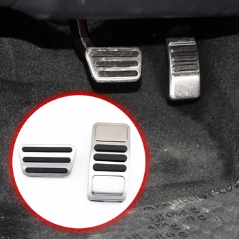 

Foot Pedal Oil Accelerator Pad Cover Part Trim Fit For Ford Mustang 2015-2019 Accessories Foot Fuel Brake Anti-slip Carpet Mat
