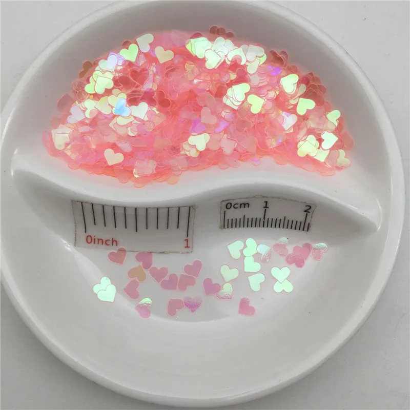 20 г 3-8 мм прозрачный розовый ПВХ свободные блестки для ногтей маникюр/Шитье/свадебные конфетти украшения