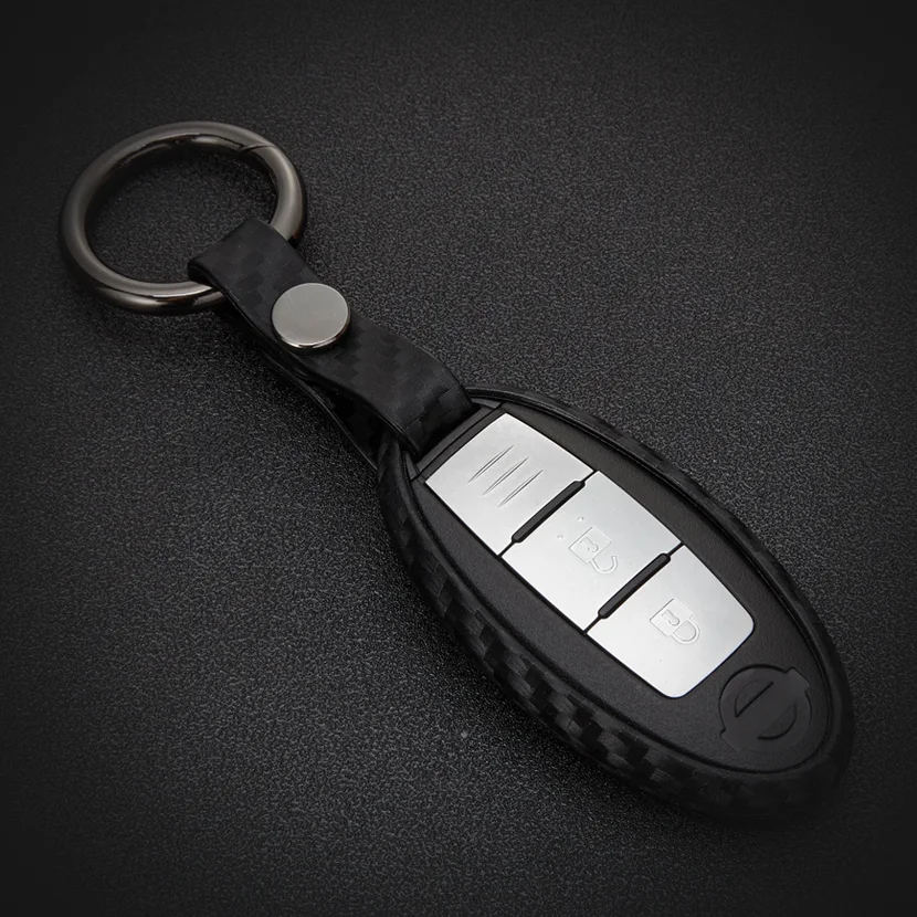 

Car Key Case Fob Cover For Infiniti Fx 35 37 Q30 Q50 Q60 Q70 QX30 QX50 QX60 QX70 G35 G37 For Nissan Key Ring Shell Accessories