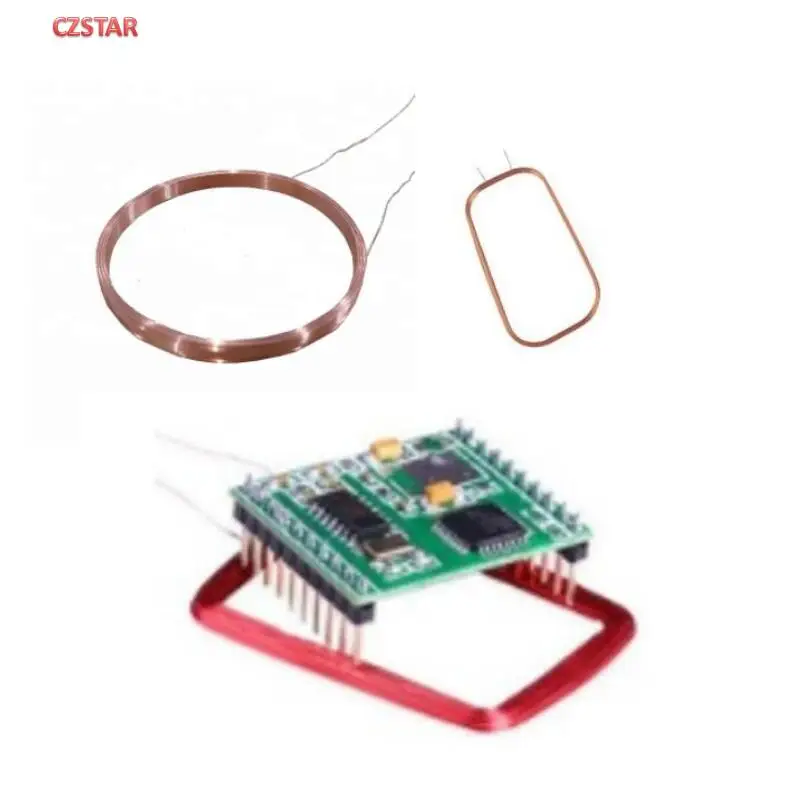 10pcs 134.2KHZ fdx-b ISO11784/85 rfid reader antenna passive transmitter tag LF customized size |
