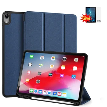

For 2020 Apple iPad Air 10.9 inch Tablet Case with Pencil Holder Auto Sleep/Wake Function Slim Lightweight Stand with Soft Film
