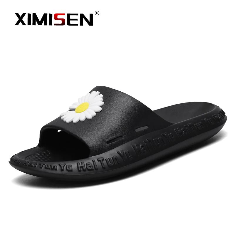  XIMISEN/мужские тапочки; Повседневная обувь; Нескользящие летние шлепанцы для дома и улицы 