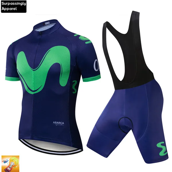 Тур команда синий испания M Велоспорт Джерси Короткие Наборы велосипедная одежда быстросохнущая Roupa Ciclismo велосипедная одежда уличная спортивная одежда - Цвет: Picture Color