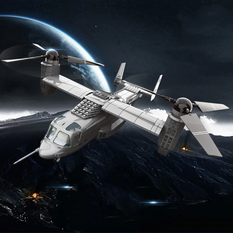 

Building Blocks Bricks Model Military Series Small Particles Fighter Educational Toys Compatible Assembled Blocks Toys For Kids