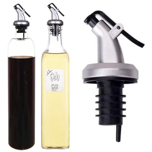 Olive Oil Sprayer Drip Wine Pourers Liquor Dispenser Leak-proof Nozzle ABS Lock Sauce Boat Bottle Stopper Kitchen Bar BBQ Tool