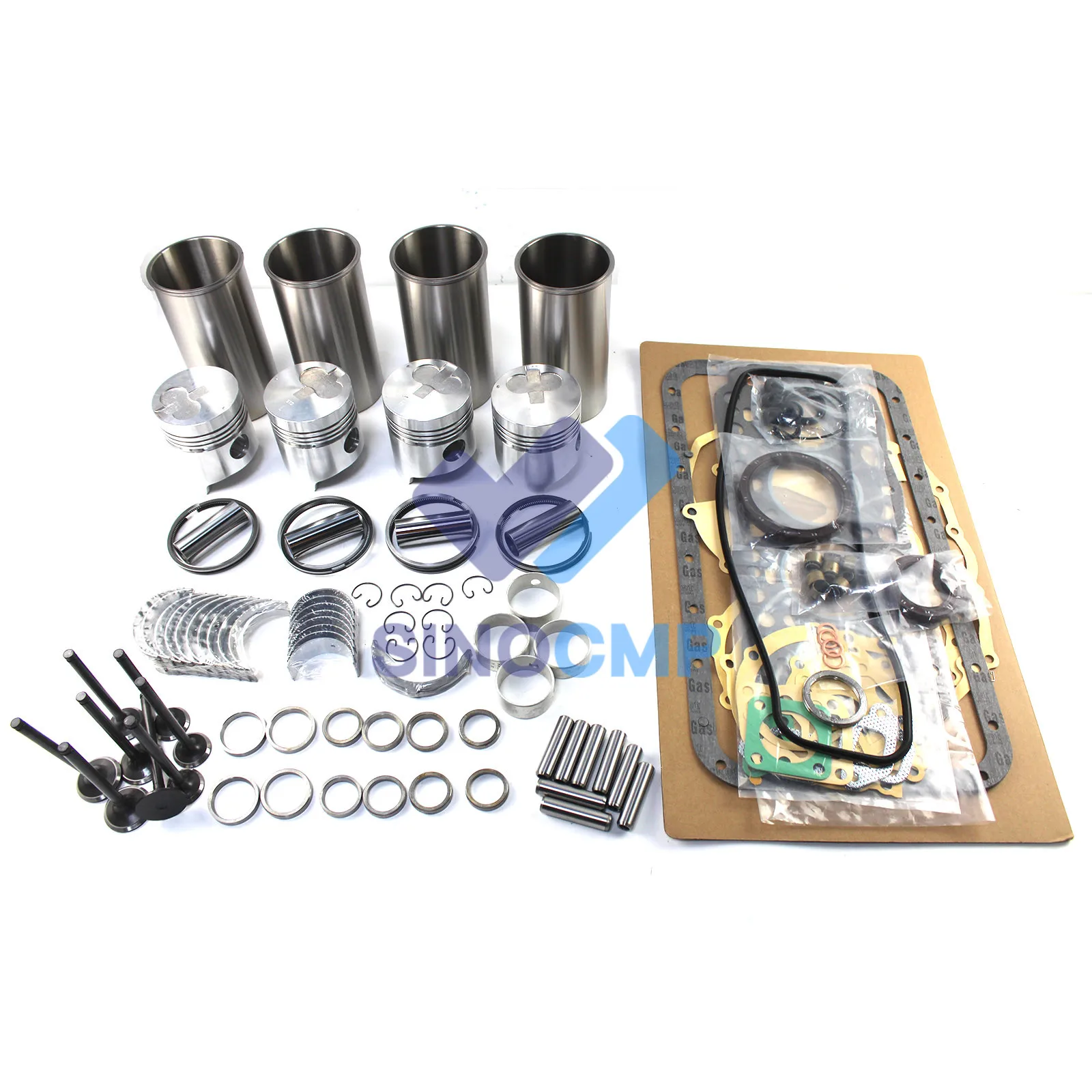 2J Engine Bearing& Pin& Valves& Head Bolt & Valve Spring Set STD For Toyota 5FD SDK8 Skid Steer 5pc key fof case bobcat d250 case skid steer 760 921 1150g 1845c 5230 85xt case ih tractor ​excavator