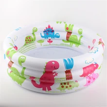 Home Use Paddling Pool Inflatable Swimming Baby Swimming Ocean Ball Pool Double Layer Skid-Proof Bathtub for Infants/Kids