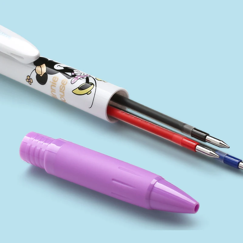 Uni Tri-Color Ballpoint Pen Multi-Purpose Pen SXE3-504D Limited Edition Cartoon Oil 0.5mm