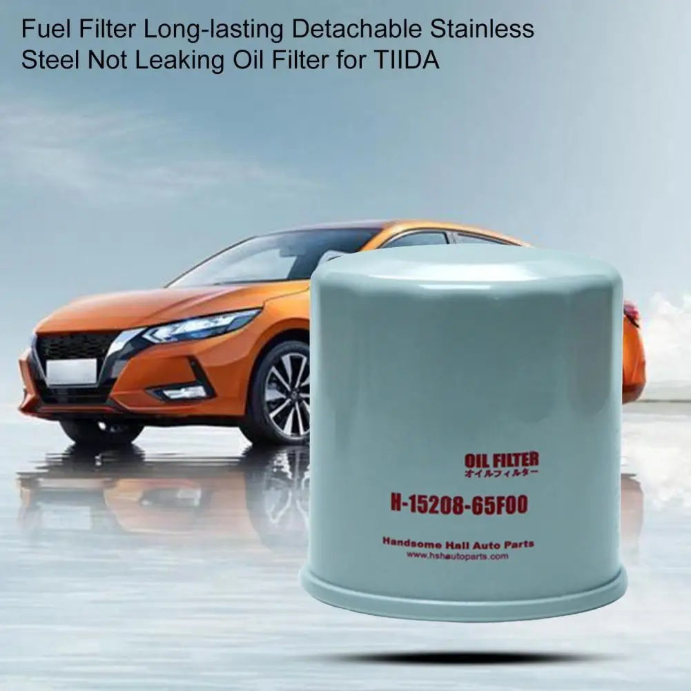ProfessionalCarOilFilterWhiteFuelFilterLonglastingDetachable