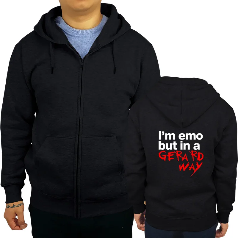 my chemical romance zip up hoodie
