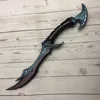 Vyse Scythe 50cm Wow Anti Wizard Elf 1: 1 Weapon Cosplay Game Role Play PU Figure Model Gun Prop Halloween Gift 3