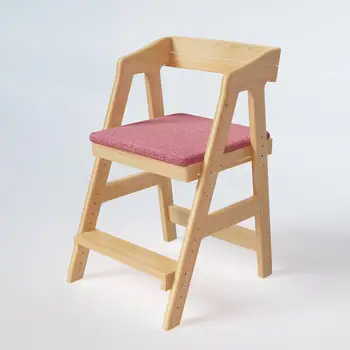 

Solid Wood Children's Lifting Chair Learning Chair Student Chair Posture Correction Writing Chair Dining Bench Baihe Ju Lifting