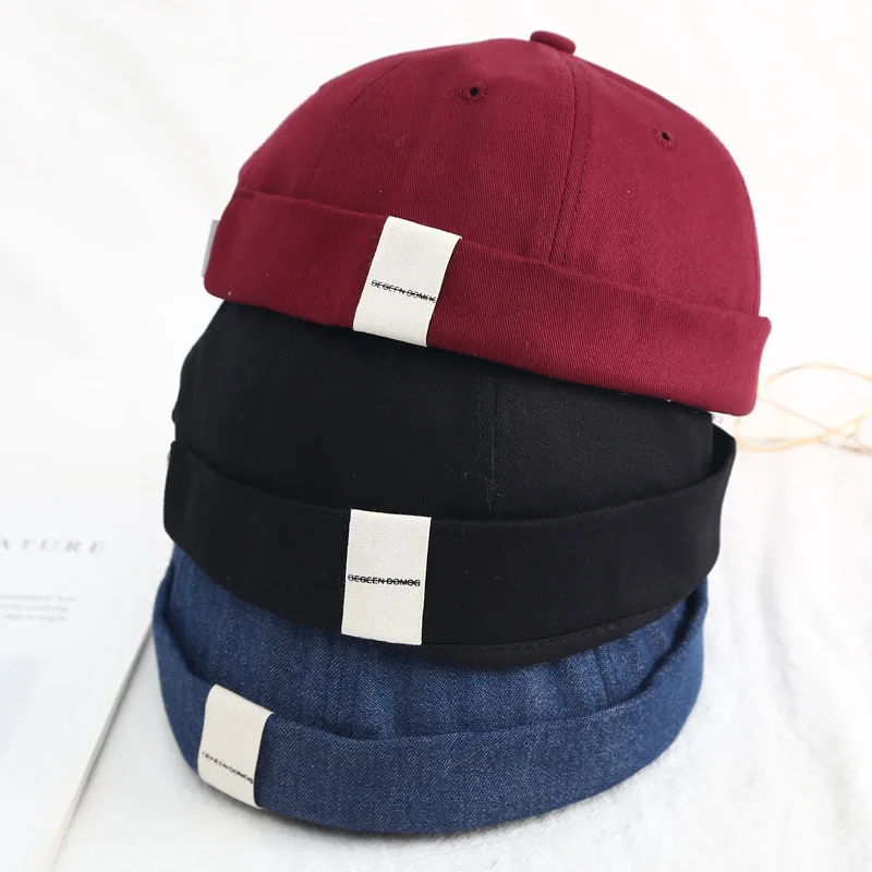 

Youth personality casual labeling landlord hat Korean version of art and fashion male and female street hat