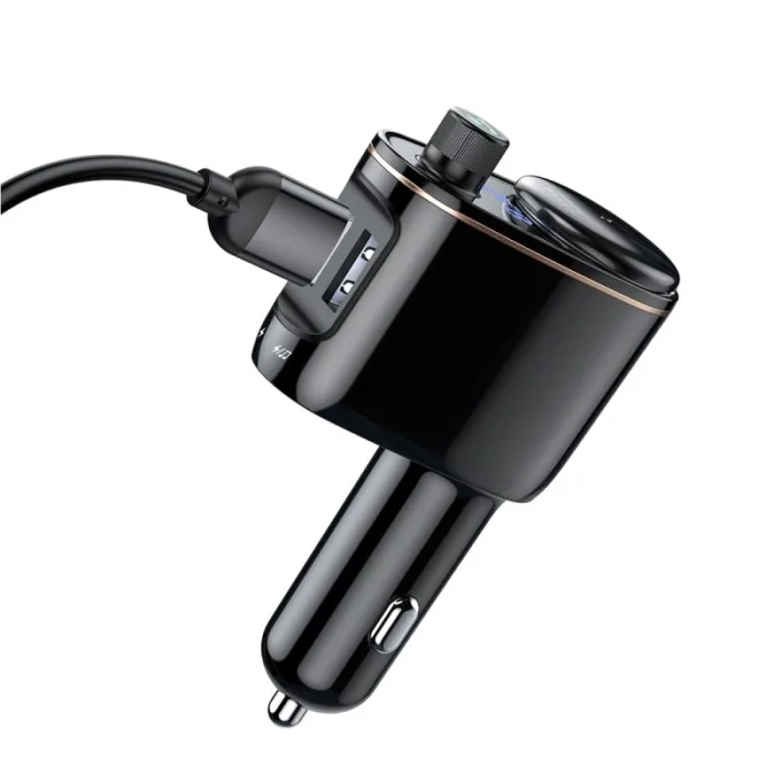 Автомобильный беспроводной Bluetooth V4.2 fm-передатчик MP3-плеер 3.4A Dual USB Автомобильное зарядное устройство NC99