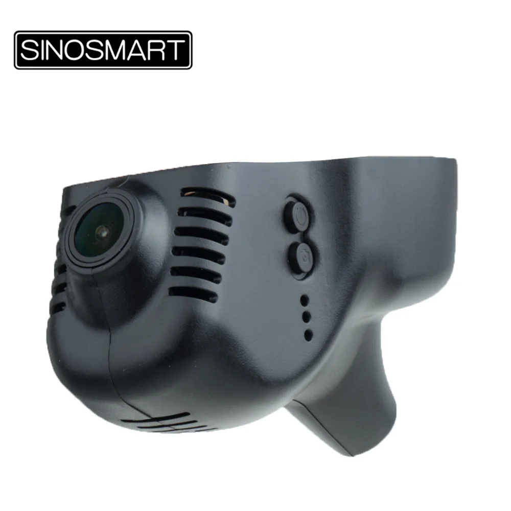 SINOSMART Novatek 96672 Car Wifi DVR for Volkswagen Polo/Passat/Touran/Tiguan/Bora/Gold/Magotan Control by App SONY IMX323