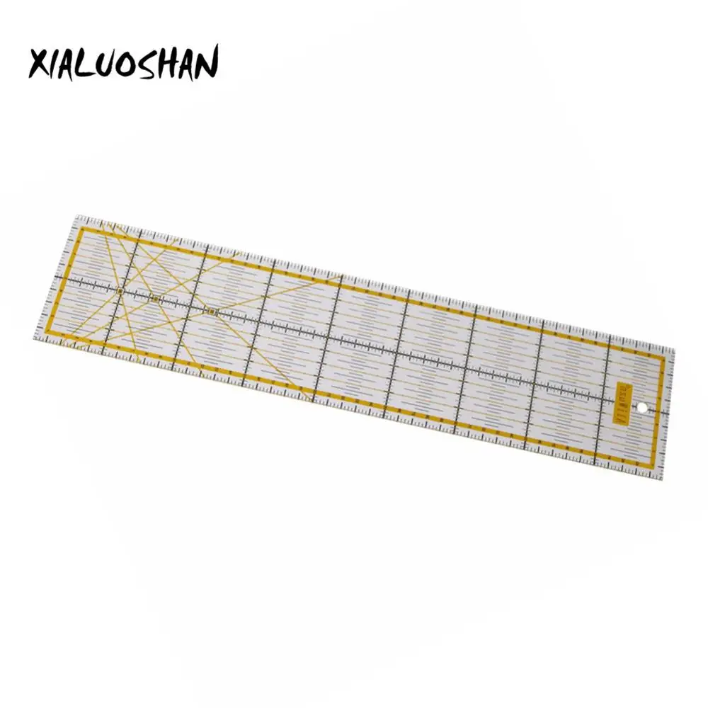 1 шт. 10*45*0,3 см прозрачная линейка прямая Лоскутная акриловые линейки для шитья ног инструменты для рисования офисные и школьные