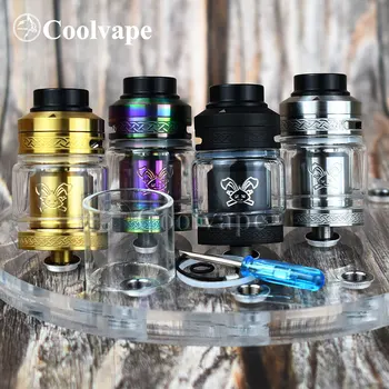 

coolvape Dead Rabbit V2 RTA 2ml/5ml Capacity atomizer rta Single or dual coil building vape atomizer Dead Rabbit RTA