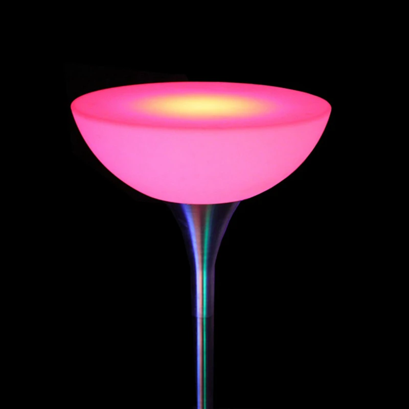 Led Table Bar Furniture 16 color Changing Lighting Bar Table For Party Event SK-LF20 (D66*H110cm) Sample only Free Shipping
