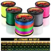 JOSBY 8 Strand Japan Super Strong PE Braided Fishing Line Multifilament Fishing Line 500m Braid Thread Black 8 Braid 18LBS-85LBS 4