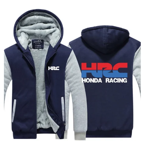 2 Мужская Утепленная куртка на молнии с капюшоном для HRC Sweatershirt full sleeave стиль пальто d - Цвет: 2