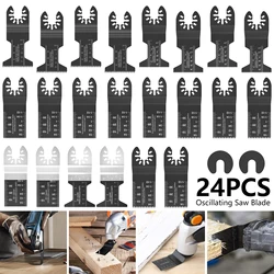 Lames de scie multifonctions oscillantes, accessoires pour la rénovation électrique, outils de coupe du bois et du métal 