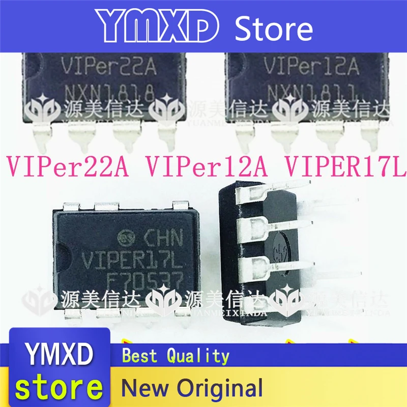 10 шт./лот новый оригинальный VIPER22A VIPER12A VIPER17L импульсный источник питания чип DIP-8