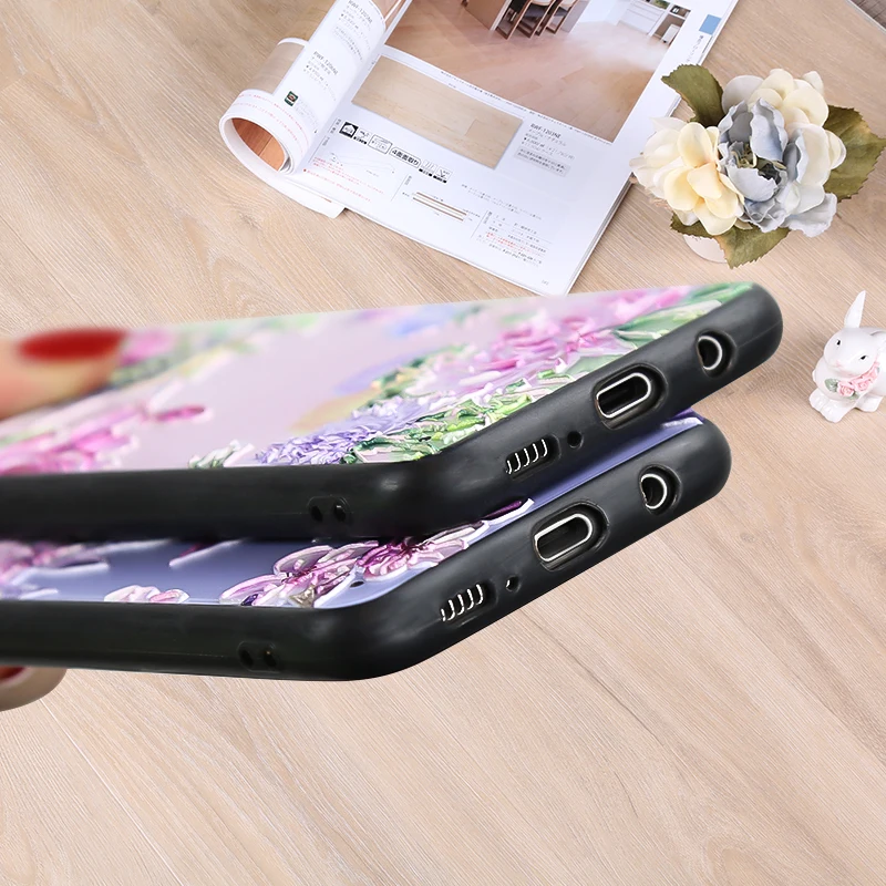 Роскошный Черный рельефный 3D чехол для samsung Galaxy S10 Lite S10e Plus 4G 5G матовый S8 S9 s10e s10| |