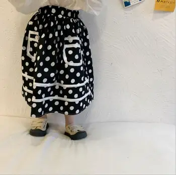 

2020 New Girls Dots Skirt Fashion Cotton Spring Girls Skirts 1-7t PP805