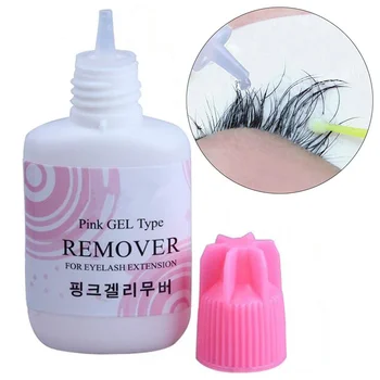 

15ml/Bottle Korea Pink Eyelash Gel Remover For Individual Eyelash And Eyebrow Extensions Professional Tools Remover Glue