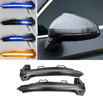 

for Audi A4 A5 B9 S4 S5 RS5 Dynamic Blinker LED Turn Signal blink Side Mirror Lights indicator flasher 2017 2018 2019