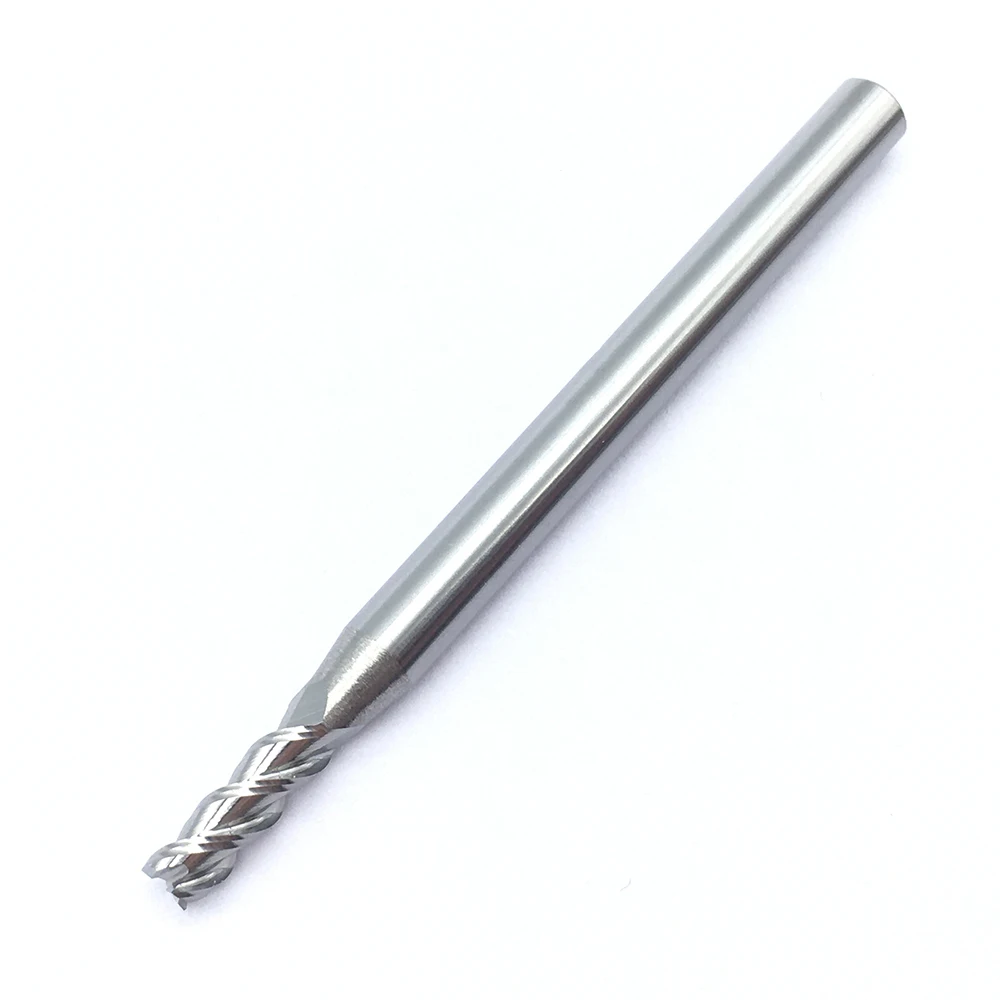 1PC Mill Aluminium 3.0XD4X50L Extra Long HRC60 3Flute Tungsten Carbide Milling Cutter Endmills Mill End Tool CNC Lathe Cutter