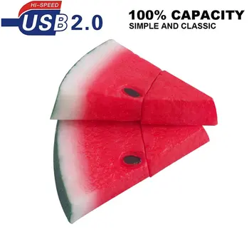 

Creating USB 2.0 pendrive Bright Watermelon Shape memoria USB flash dive 128MB 32GB 64GB Pen Drive cle usb fash disk