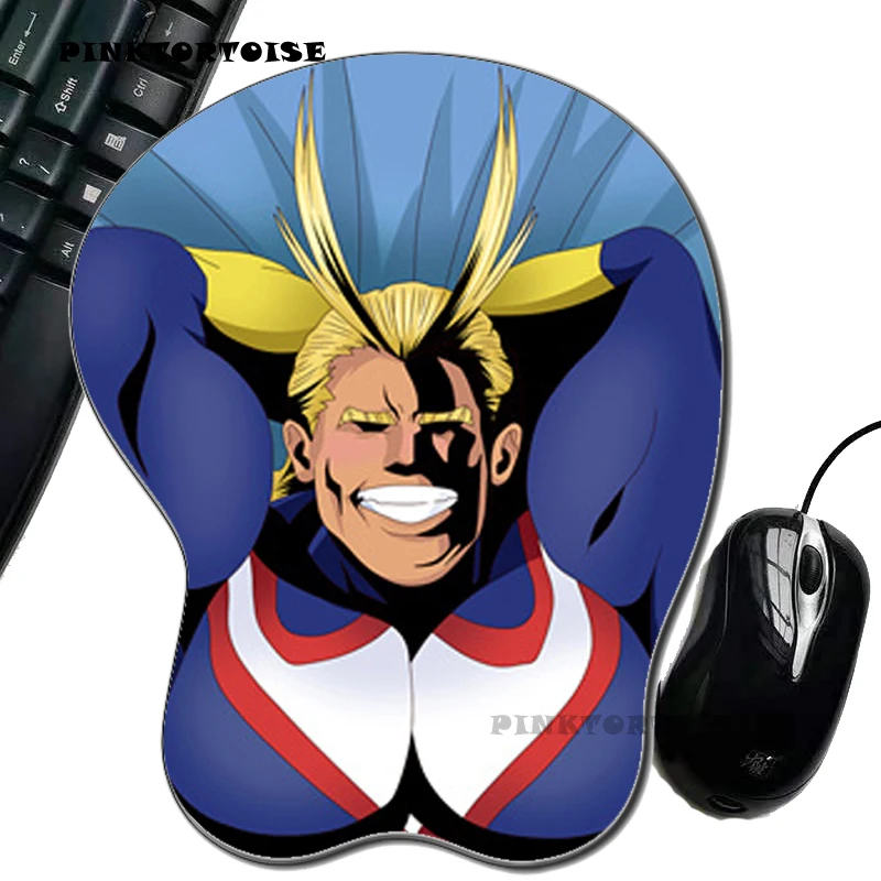 Almofada Ergonômica do Rato do Peito do Silicone 3d Tudo · Almofada do Rato do Jogo do Might