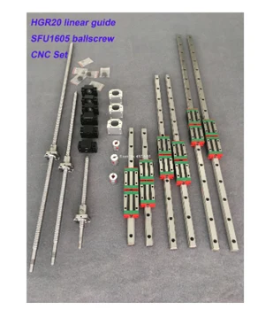 

2pcs HGR20 - 300mm linear rail 2pcs HGR20 - 1000mm linear rail 2pcs HGR20 - 1500mm linear rail 12pcs HGH20CA/HGW20CA block 1pc