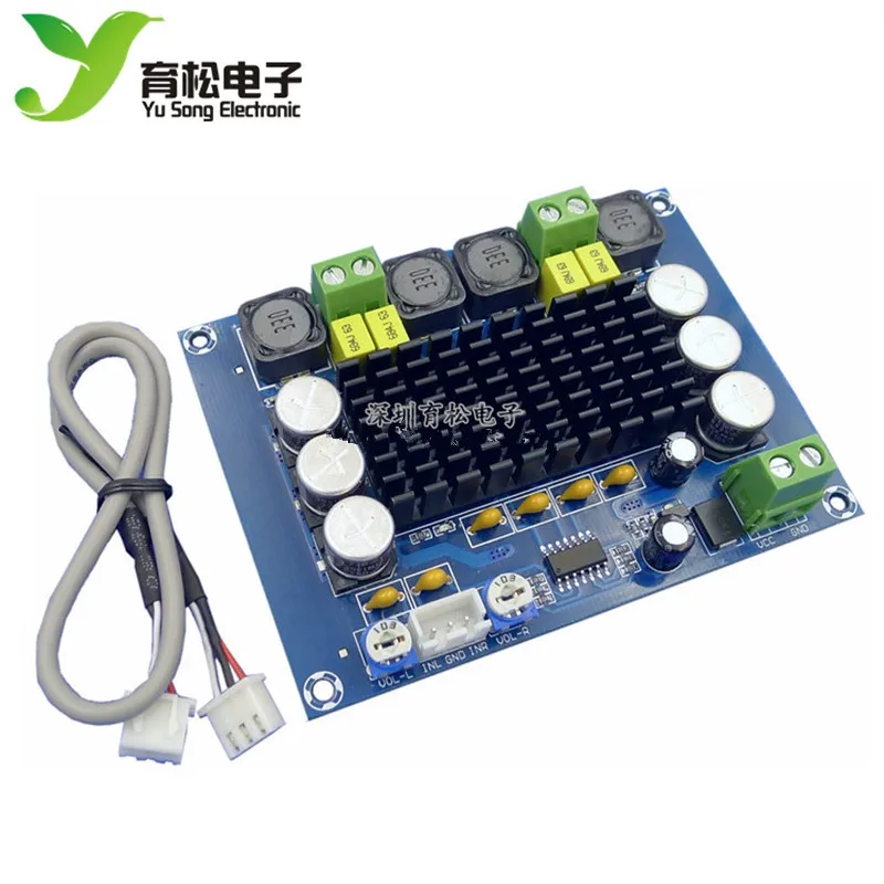 High-power digital power amplifier board tpa3116D2 audio dual-channel DIY xh-m543 | Электроника