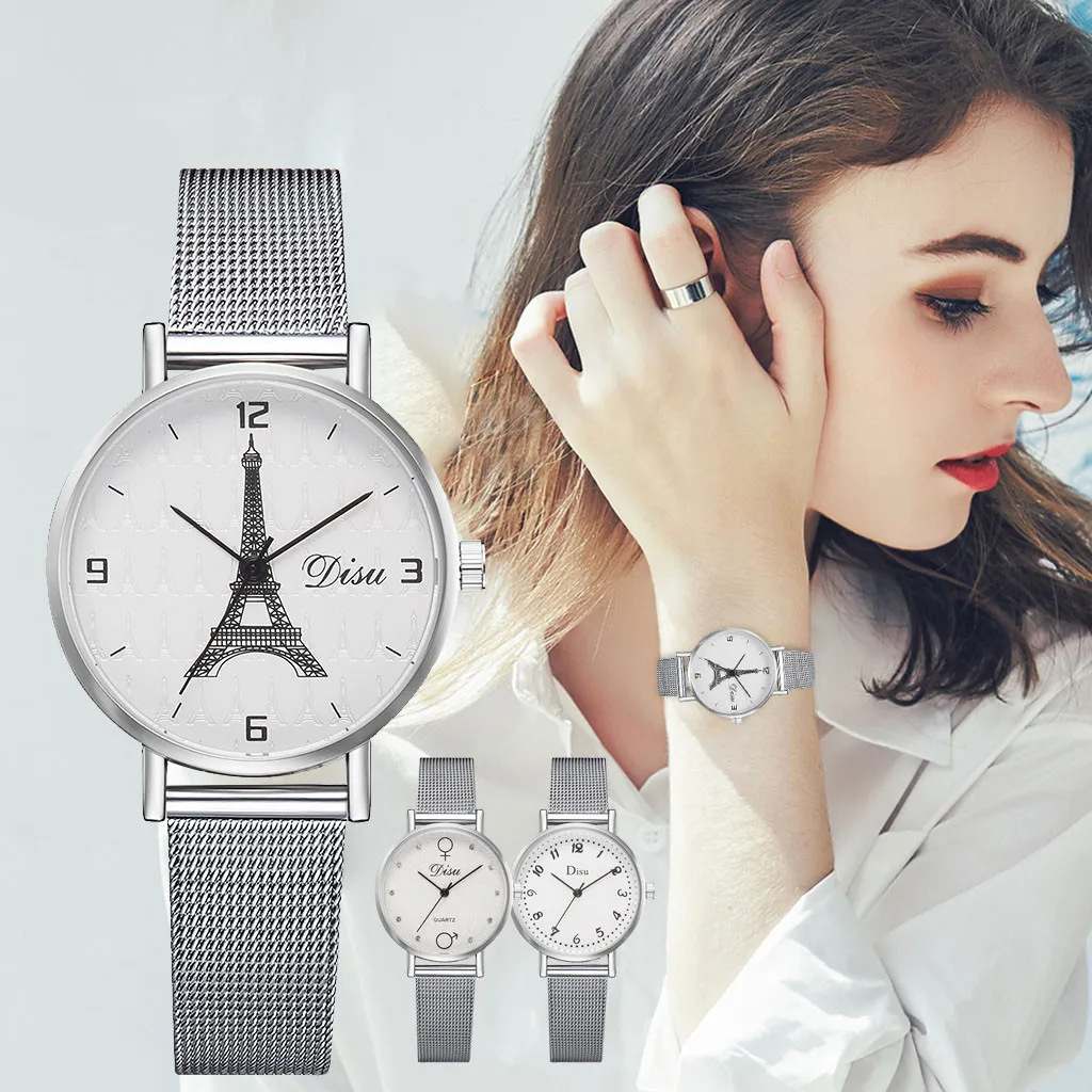 

Fashion Casual Trend Special Shading Dial Alloy Strap Ladies Quartz Wrist Watch Women's Bracelet Clock Gift relogio feminino