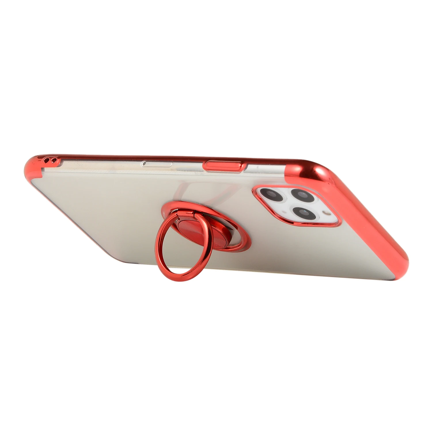 Чехол со скрытой подставкой для iPhone 11 Pro MAX XS XR X 6S 7 8 Plus покрытие из мягкого ТПУ