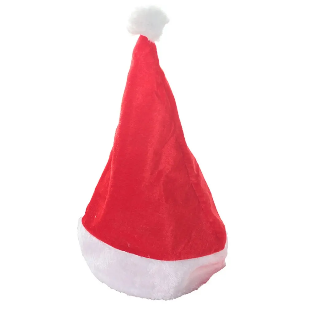 2022 neue Jahr Dick Weihnachten Hut Erwachsene Kinder Weihnachten Dekorationen für Startseite Xmas Santa Claus Geschenke Navidad Decor Winter Caps